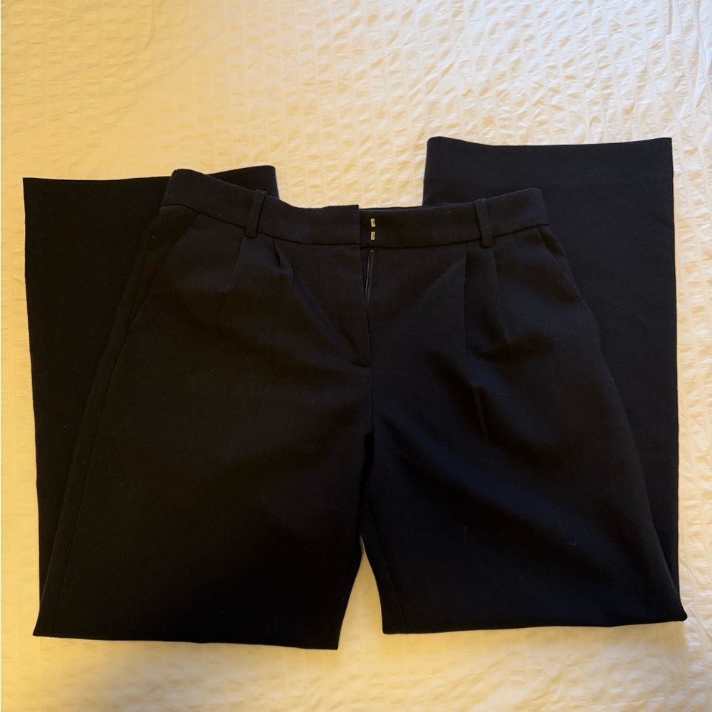 Abercrombie Sloane Low Rise Tailored Wide Leg Pant